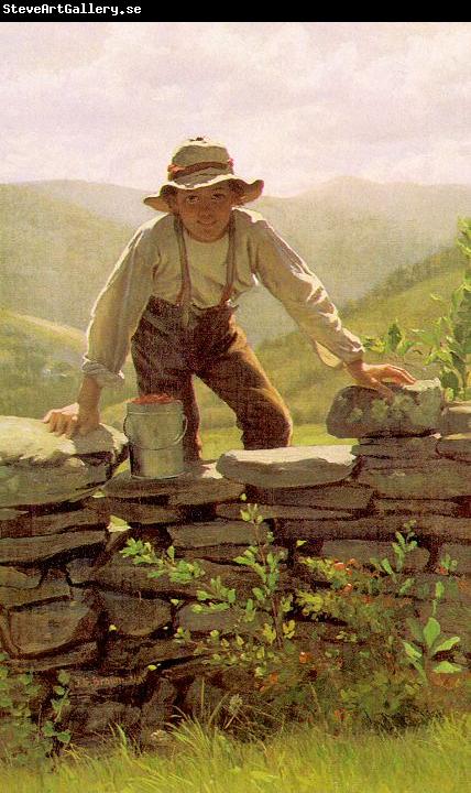 John George Brown The Berry Boy